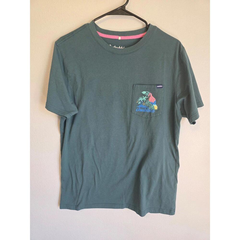 Chubbies Tee (L) Green Tucan